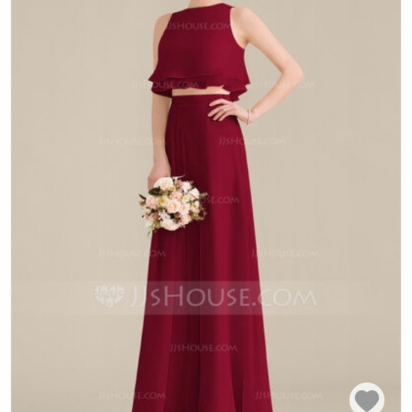 JJs House Dresses & Skirts - JJ’s House Two Piece Chiffon Dress Size 0